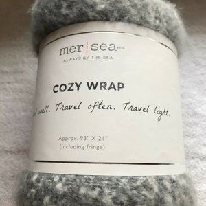 Mer-Sea & Co Cozy Wrap GRAY NEW 93 X 21